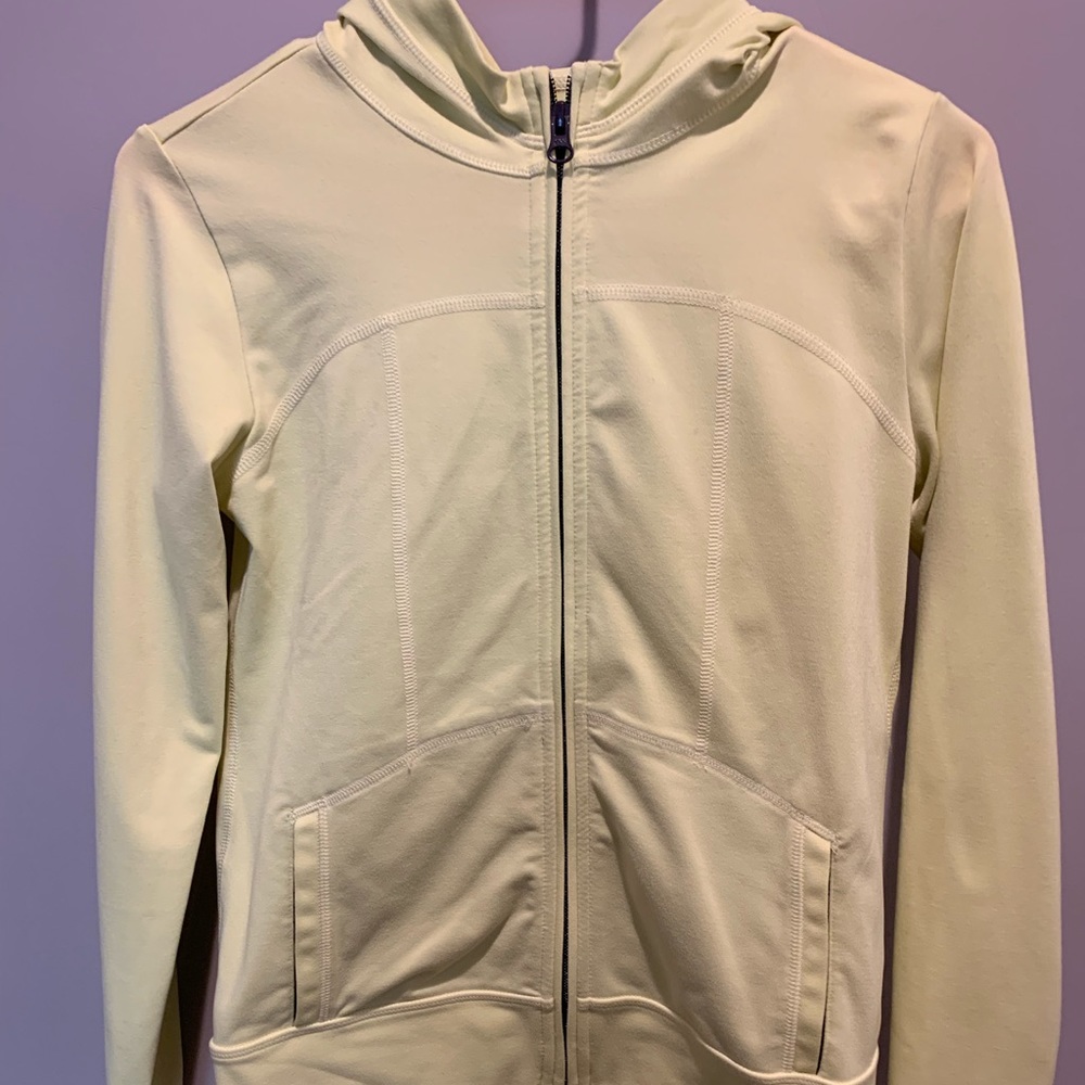 YELLOW ZELLA GIRL WORKOUT JACKET